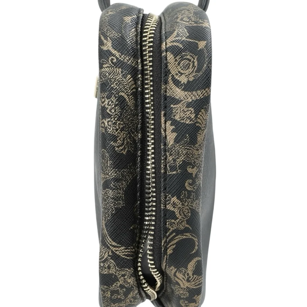 Versace Parfums Black Gold Baroque Cosmetic Bag One Size